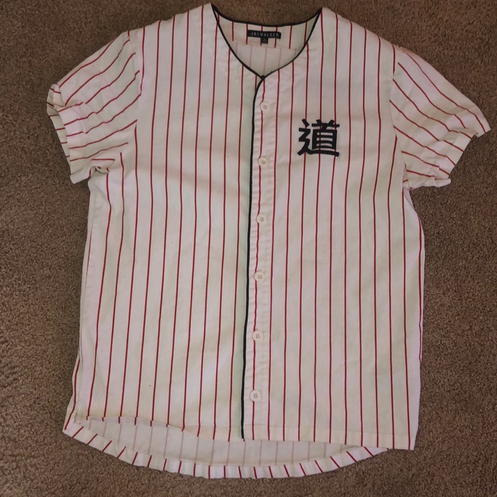 Dope jaywalker Japanese baseball jersey